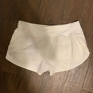 mesh over miles lululemon shorts